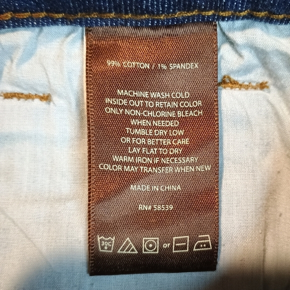 Kut From The Kloth Stevie Straight Leg Women's Blue Denim Jeans - Picture 6 of 9